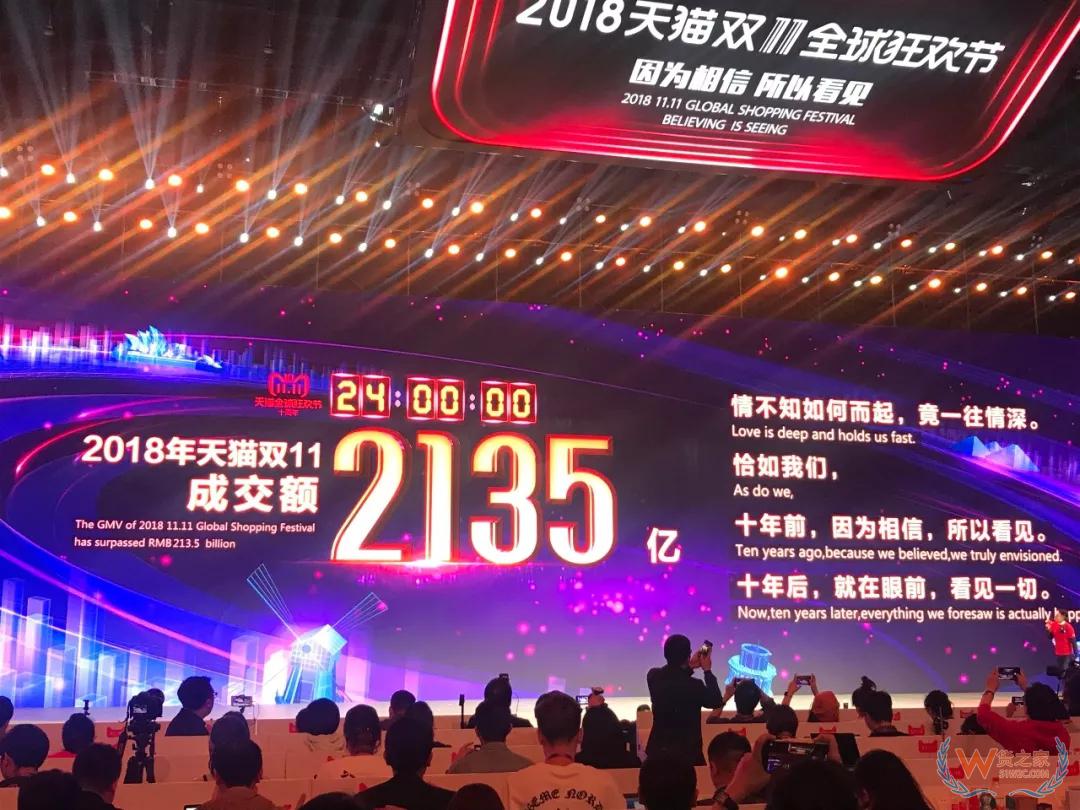 2135億！天貓雙11創(chuàng)造了什么?-貨之家