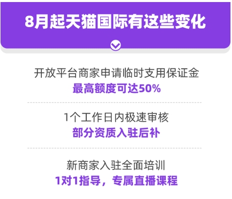 跨境商家必看！天貓國際保證金首次“解封”-貨之家