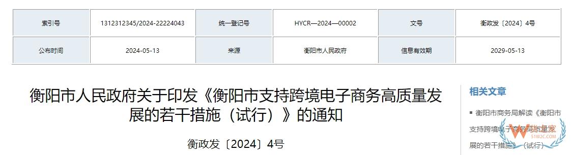 跨境政策.一百五十六|衡陽_衡陽跨境電商綜試區(qū)關(guān)于跨境電商的扶持政策-貨之家